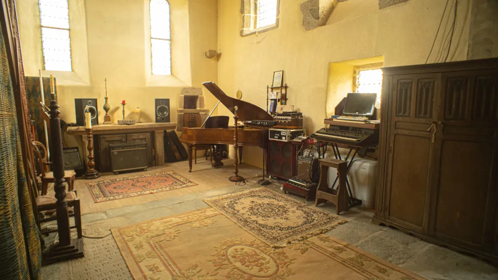 Intéreur de la chapelle du Studio Théoulas