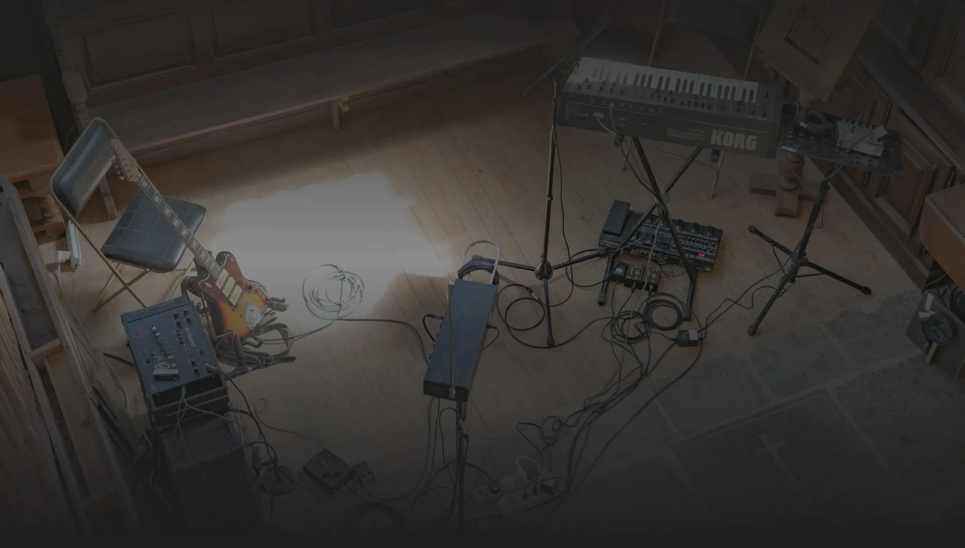 Intérieur du studio Théoulas